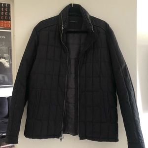 John Varvatos Quilted Down Jacket
